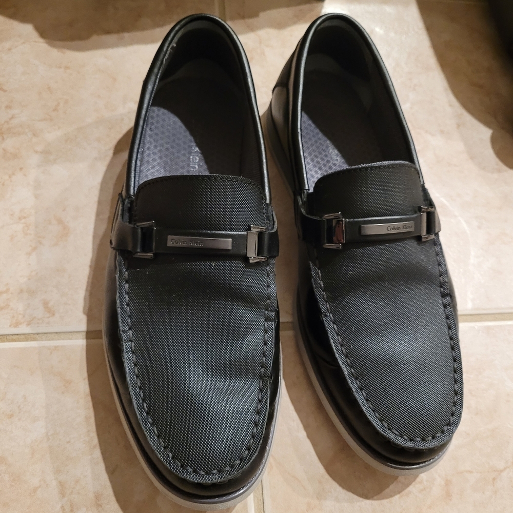 CALVIN KLEIN Men's Kiley Textured Loafers 8